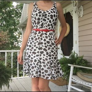 Beautiful flowy Leopard print dress